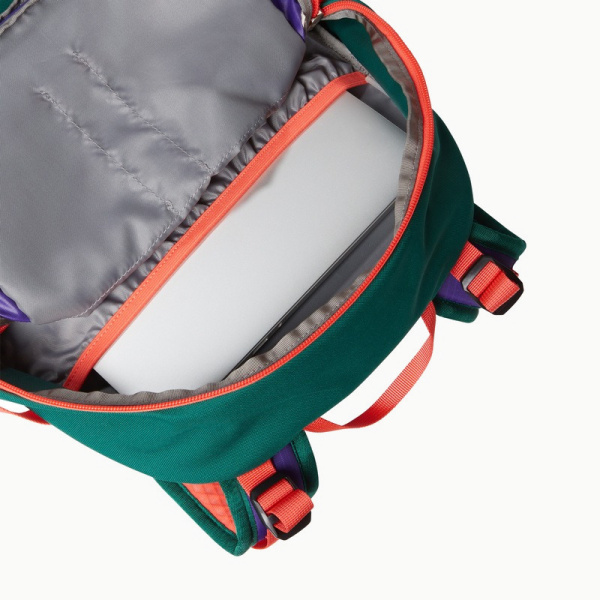 Рюкзак TNF Basin 15L (Purple-Green RadiantOrange)